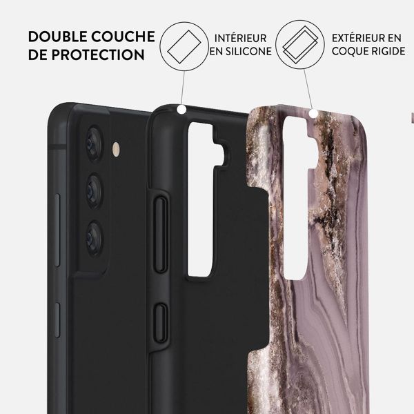 Burga Coque arrière Tough Samsung Galaxy S21 FE - Golden Taupe