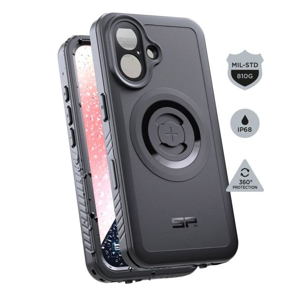 SP Connect Xtreme Series - Coque de télephone Apple iPhone 16 - Noir