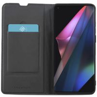 imoshion Étui de téléphone Slim Folio Oppo Find X3 Pro 5G -Bleu foncé