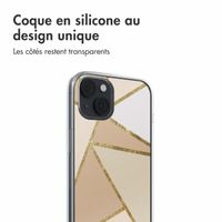 imoshion Coque design pour iPhone 14 - Graphic Beige