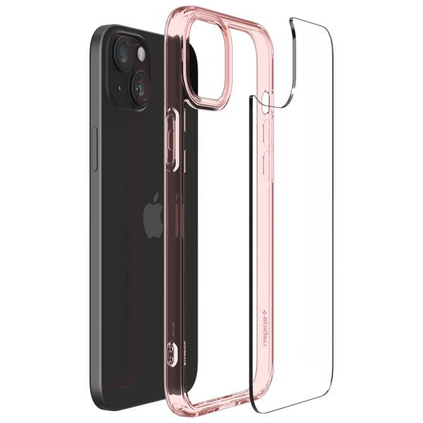 Spigen Coque Ultra Hybrid Apple iPhone 15 - Rose Crystal