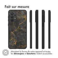 imoshion Coque Design Samsung Galaxy A33 - Black Marble