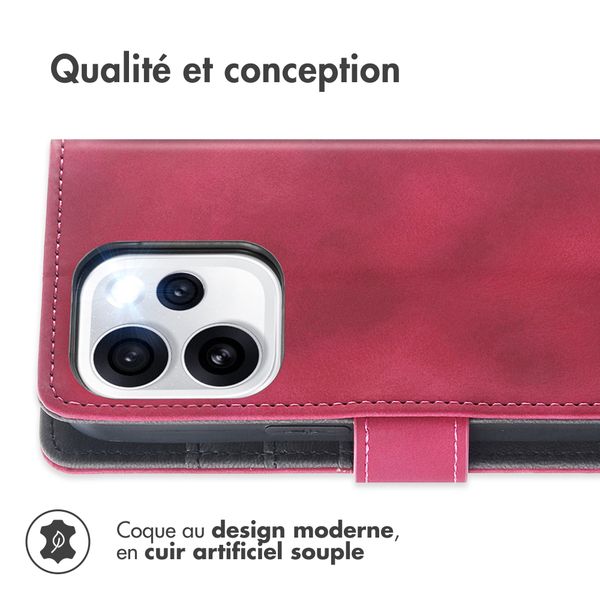 imoshion Etui de télephone portefeuille avec cordon Oppo Reno15 Pro (5G) - Rouge