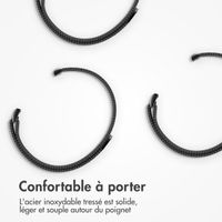 imoshion Bracelet magnétique milanais Google Pixel Watch 3 / 4 (45 mm) - Noir