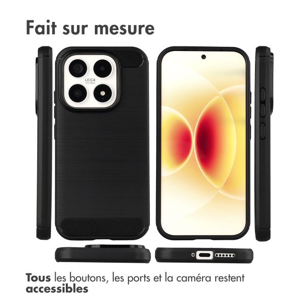 imoshion Coque Brushed Xiaomi 17 - Noir