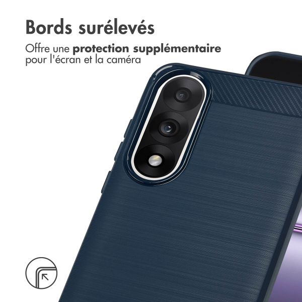 imoshion Coque Brushed OnePlus Nord 5 - Bleu foncé