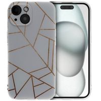 imoshion Coque Design Apple iPhone 15 - White Graphic