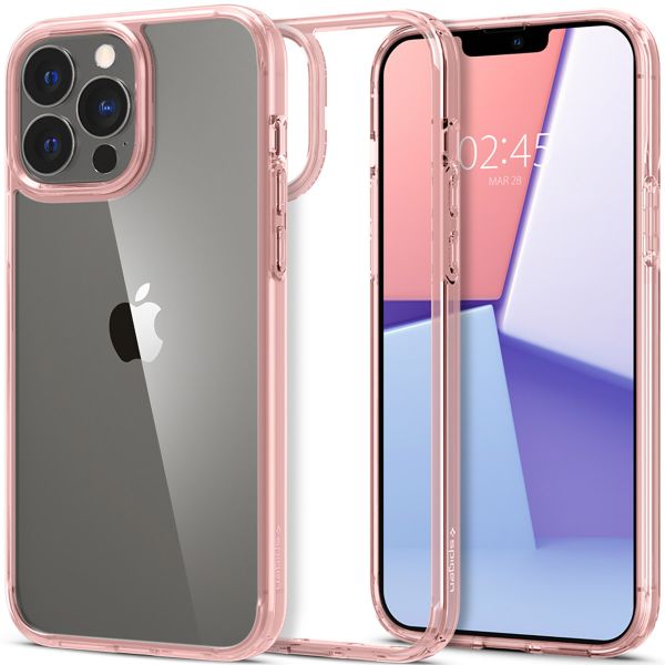 Spigen Coque Ultra Hybrid iPhone 13 Pro - Rose Dorée