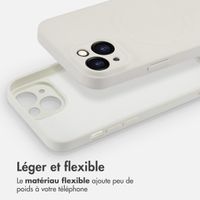 imoshion Coque Couleur avec MagSafe Apple iPhone 14 - Beige