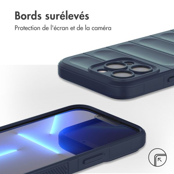 imoshion Coque arrière EasyGrip iPhone 13 Pro - Bleu foncé