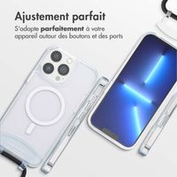 imoshion Coque MagSafe avec cordon amovible iPhone 13 Pro Max - Transparent