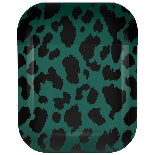 imoshion Coque Hardcover Design AirPods 1 / 2 - Green Leopard