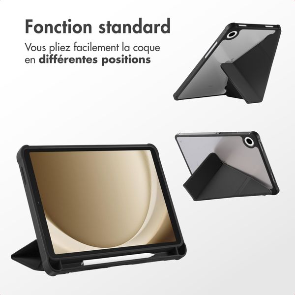 imoshion Coque tablette Origami Samsung Galaxy Tab A11 Plus - Noir