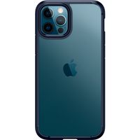 Spigen Coque Ultra Hybrid Apple iPhone 12 (Pro) - Bleu foncé