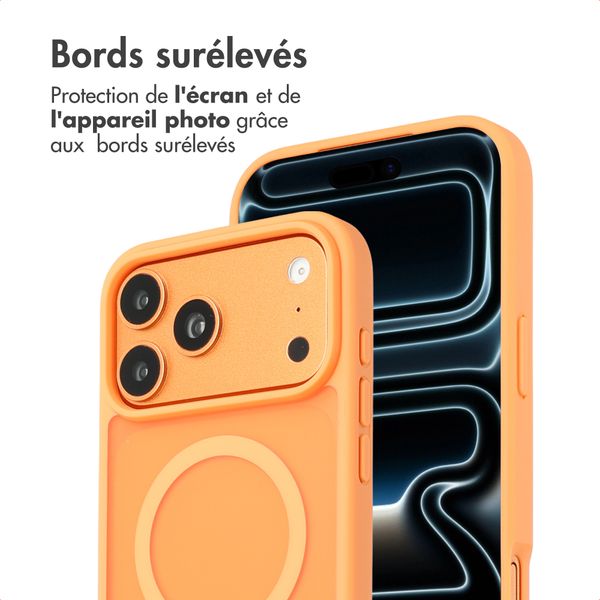 imoshion Coque Color Guard avec MagSafe Apple iPhone 17 Pro Max - Orange