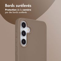 imoshion Coque Couleur Samsung Galaxy A55 - Marron