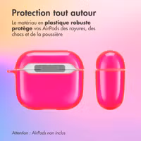 imoshion Coque Néon Apple AirPods 3 - Rose Fluo