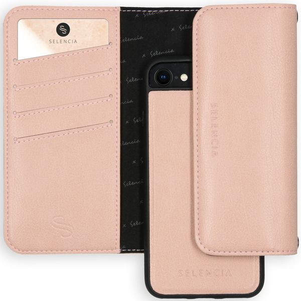 Selencia Pochette en cuir végétalien iPhone SE (2022 / 2020) / 8 / 7 / 6(s)