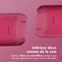 imoshion Coque arrière Color avec cordon amovible et MagSafe Apple iPhone 16 Pro - Raspberry