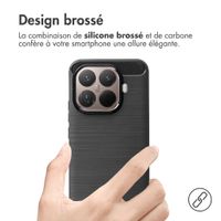 imoshion Coque Brushed Xiaomi 15T Pro - Noir