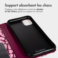 imoshion Étui de télephone portefeuille Design Apple iPhone 11 - Hearty Blush