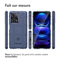 imoshion Coque Rugged Shield Xiaomi Poco X5 Pro 5G - Bleu foncé