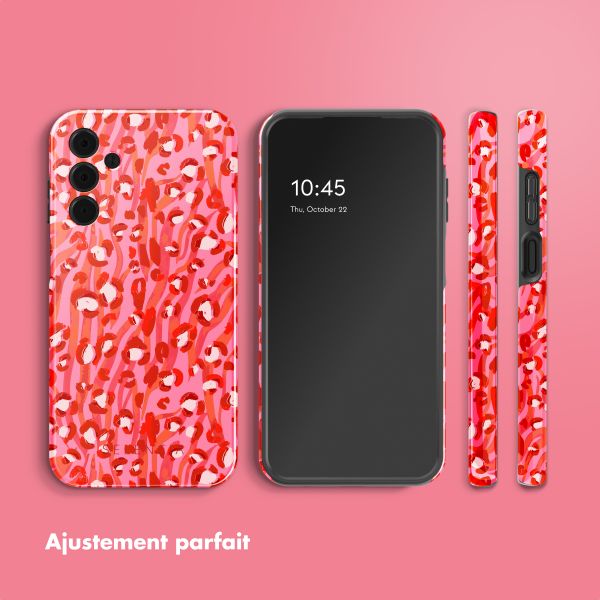 Selencia Coque arrière Vivid Tough Samsung Galaxy A15 - Wild Spots Lipstick