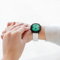 imoshion Bracelet sport en silicone  - Connexion universelle 18 mm - Blanc