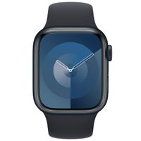 Apple Sport Band Apple Watch Series 1 á 9 / SE (38/40/41 mm) | Series 10 (42 mm) - Taille M/L - Midnight