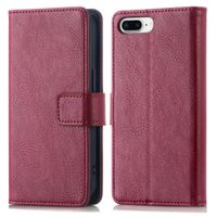 imoshion Étui de téléphone portefeuille Luxe iPhone 8 Plus / 7 Plus - Bordeaux