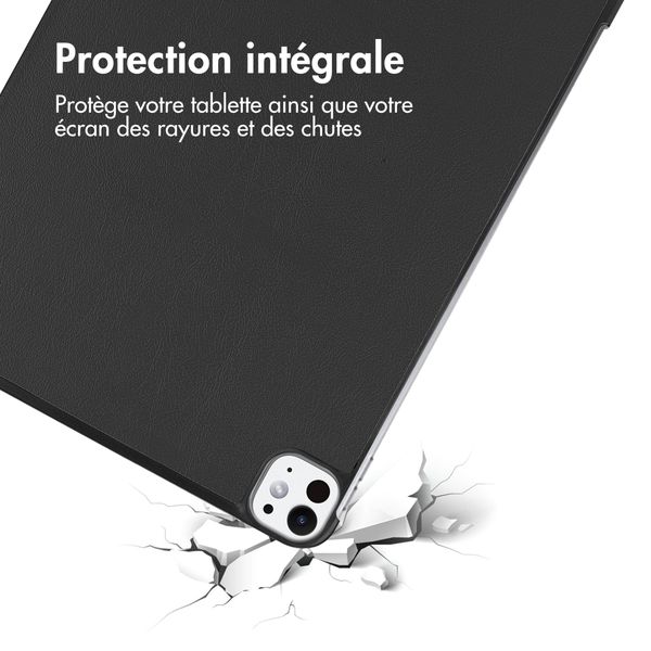 imoshion Coque tablette Trifold Apple iPad Pro 11 (2024) M4 - Noir