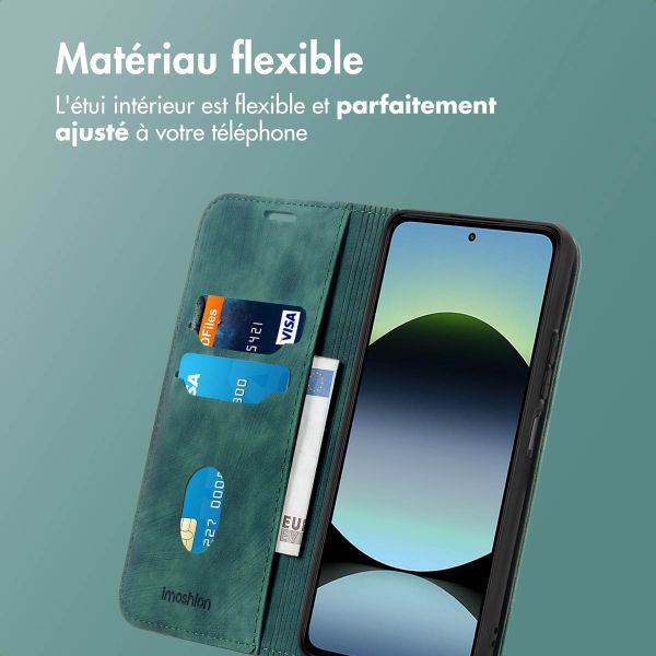 imoshion Étui de téléphone portefeuille Slim Xiaomi Redmi Note 14 (5G) - Vert