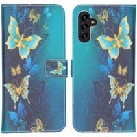 imoshion Coque silicone design Samsung Galaxy A13 (5G) / A04s - Blue Butterfly