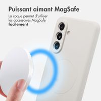imoshion Coque Couleur avec MagSafe Samsung Galaxy A56 - Beige