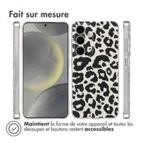 imoshion Coque Design Samsung Galaxy S25 - Leopard Transparent