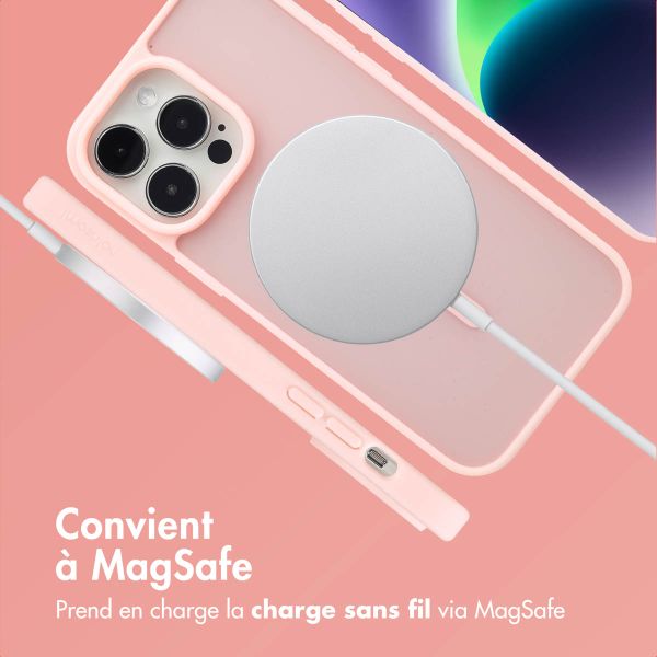 imoshion Coque Color Guard avec MagSafe iPhone 14 Pro Max - Rose clair