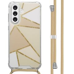 imoshion Coque Design avec cordon Samsung Galaxy A56 - Beige Graphic
