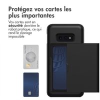 imoshion Coque arrière avec porte-cartes Samsung Galaxy S10e - Noir
