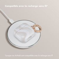 Selencia Coque Vivid Apple AirPods 4 - Desert Waves Beige