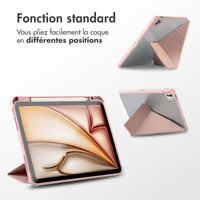 imoshion Coque tablette Origami iPad Pro 11 (2024) M4 - Rose