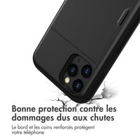 imoshion Coque arrière avec porte-cartes Apple iPhone 11 Pro - Noir