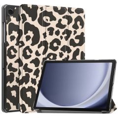 imoshion Coque tablette Design Trifold Samsung Galaxy Tab A11 Plus / A9 Plus - Leopard