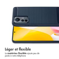 imoshion Coque Brushed Xiaomi 12 Lite - Bleu foncé