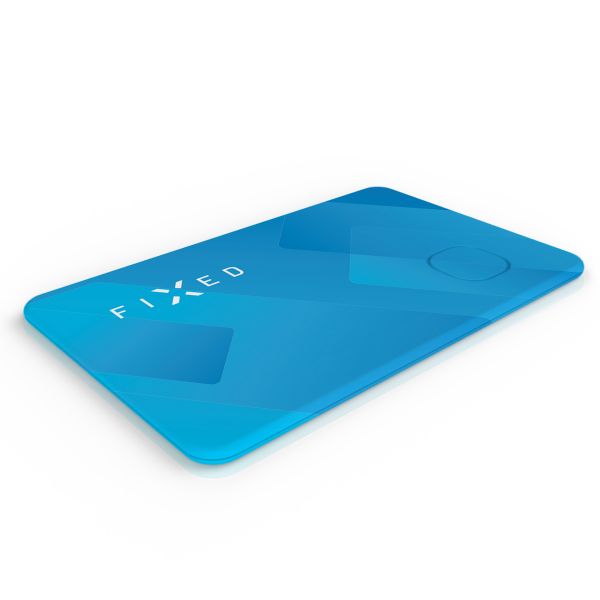 Fixed Tag Card - Tracker Bluetooth pour iOS - Bleu