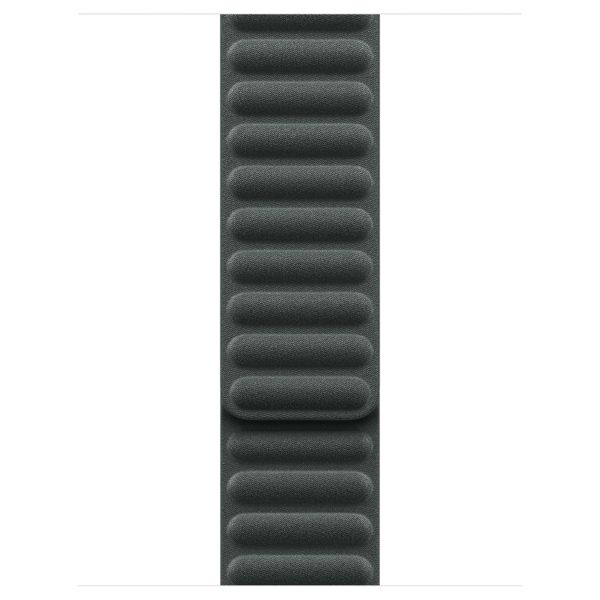 Apple Bracelet à maillons magnétique FineWoven Apple Watch Series 1 t/m 9 / SE (38/40/41 mm) | Series 10 / 11 (42 mm) - Taille S/M - Evergreen