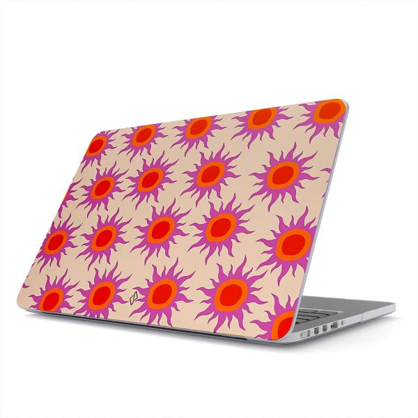 Burga Coque Rigide MacBook Air 13 pouces (2022) / Air 13 pouces (2024) M3 chip - A2681 / A3113 - Sunset Glow