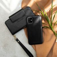 Selencia Étui de téléphone en cuir végétalien iPhone 12 Mini