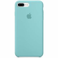 Apple Coque en silicone Apple iPhone 8 Plus / 7 Plus - Sea Blue