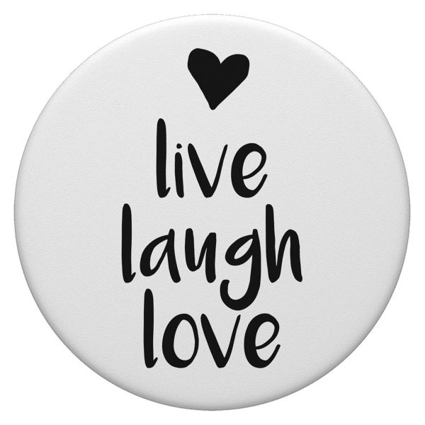 PopSockets imoshion PopGrip - Live Laugh Love - White