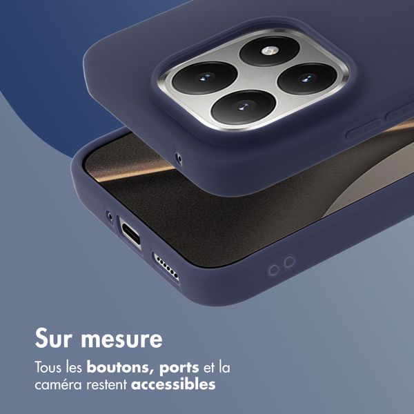 imoshion Coque Couleur Xiaomi 15T - Bleu foncé